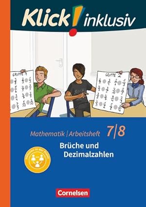 Bild des Verkufers fr Klick! inklusiv 7./8. Schuljahr - Arbeitsheft 2 - Brche und Dezimalzahlen zum Verkauf von Smartbuy