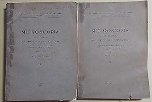 Imagen del vendedor de Microscopia. La teora y el manejo del Microscopio. Prlogo de S. Ramn y Cajal. a la venta por Librera Anticuaria Antonio Mateos