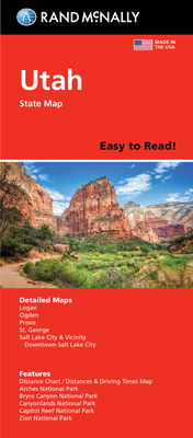 Immagine del venditore per Rand McNally Easy to Read Folded Map: Utah State Map (Paperback or Softback) venduto da BargainBookStores