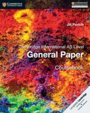Bild des Verkufers fr Cambridge International AS Level English General Paper Coursebook zum Verkauf von AHA-BUCH GmbH