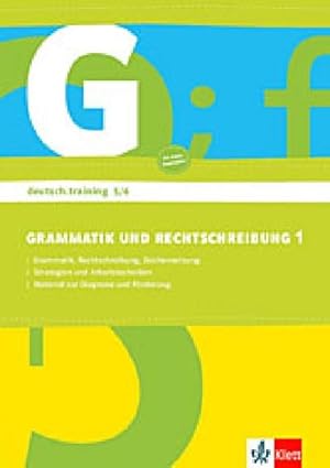 Imagen del vendedor de deutsch.training / Arbeitsheft Grammatik und Rechtschreibung 5./6. Klasse a la venta por Smartbuy