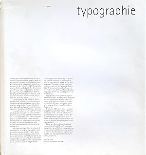 Bild des Verkäufers für Typographie zum Verkauf von studio montespecchio