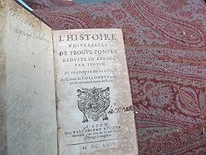Bild des Verkufers fr L Histoire Universelle de Trogue Pompee zum Verkauf von South Willington Book Cartel
