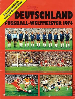 Fussball Gedenkblatt zur Fußball-Weltmeisterschaft 1974 2 WM Beleg WM 1974 