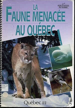 La Faune menacée au Québec