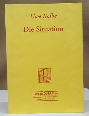 Bild des Verkufers fr Die Situation. zum Verkauf von Dieter Eckert
