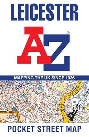 Bild des Verkufers fr Leicester A-Z Pocket Street Map zum Verkauf von Smartbuy