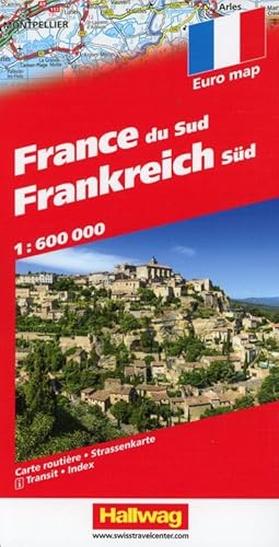 Bild des Verkufers fr Frankreich Sd Strassenkarte 1:600 000 zum Verkauf von Smartbuy