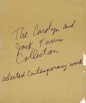 Imagen del vendedor de The Carolyn and Jack Farris Collection: Selected Contemporary Works a la venta por LEFT COAST BOOKS