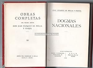 Bild des Verkufers fr Dogmas Nacionales. zum Verkauf von Llibreria Antiquria Delstres