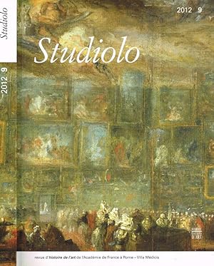 Imagen del vendedor de Studiolo. Revue d'histoire de l'art n.9, 2012 a la venta por Biblioteca di Babele