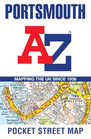 Bild des Verkufers fr Portsmouth A-Z Pocket Street Map zum Verkauf von Smartbuy