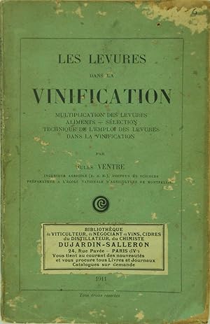 Seller image for Les Levures dans la Vinification for sale by FABRISLIBRIS