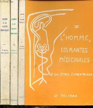 Image du vendeur pour L'homme et les plantes mdicinales, tomes I  III (3 volumes) mis en vente par Le-Livre