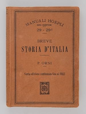 Seller image for Breve storia d'Italia for sale by FABRISLIBRIS