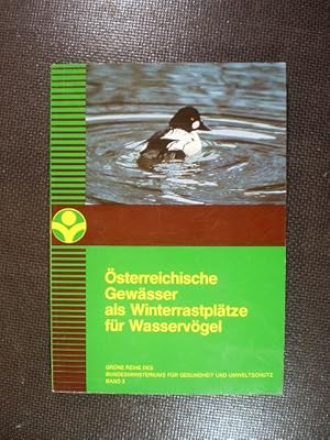 Bild des Verkufers fr sterreichische Gewsser als Winterrastpltze fr Wasservgel zum Verkauf von Buchfink Das fahrende Antiquariat