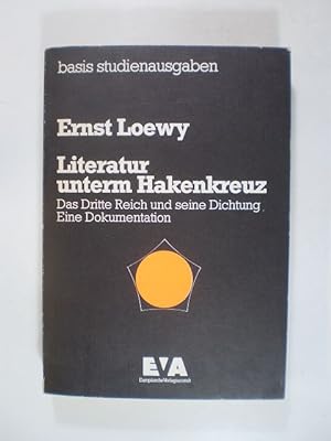 Seller image for Literatur unterm Hakenkreuz. Das Dritte Reich und seine Dichtung. Eine Dokumentation for sale by Buchfink Das fahrende Antiquariat