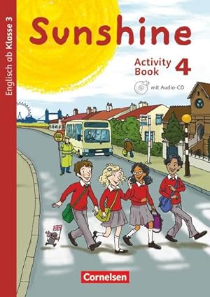 Seller image for Sunshine 4. Schuljahr. Activity Book mit Audio-CD und Minibildkarten und Faltbox for sale by Smartbuy