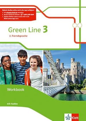 Bild des Verkufers fr Green Line 3. Ausgabe 2. Fremdsprache. Workbook mit Audios Klasse 8 zum Verkauf von Smartbuy