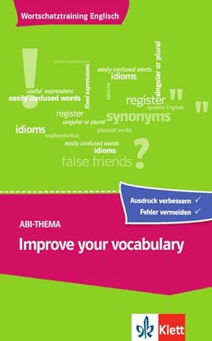 Seller image for Abi Thema. Improve your vocabulary : Wortschatztrainig Englisch for sale by Smartbuy