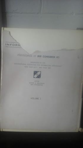 Information Processing 1965-Proceedings of Ifip Congress 65-Volumes One