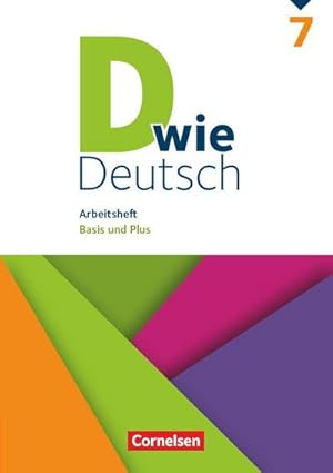 Image du vendeur pour D wie Deutsch 7. Schuljahr - Arbeitsheft mit Lsungen : Basis und Plus mis en vente par Smartbuy