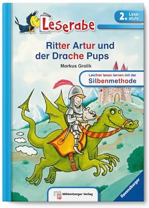 Imagen del vendedor de Leserabe - Ritter Artur und der Drache Pups : Band 30, Lesestufe 2 a la venta por Smartbuy