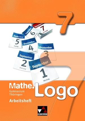 Seller image for Mathe.Logo 7 Gymnasium Thringen Arbeitsheft for sale by Smartbuy