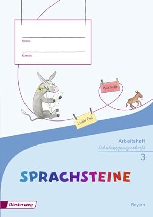 Bild des Verkufers fr SPRACHSTEINE Sprachbuch 3. Arbeitsheft. Schulausgangsschrift SAS. Bayern : Ausgabe 2014 zum Verkauf von Smartbuy