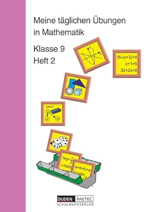 Seller image for Meine tglichen bungen in Mathematik - 9. Schuljahr. H.2 : Arbeitsheft 2 for sale by Smartbuy