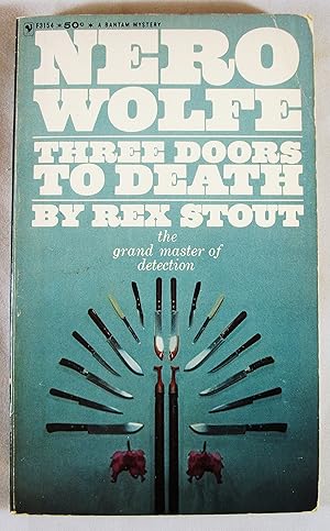 Seller image for Three Doors to Death (A Nero Wolfe Threesome Mystery) for sale by Baltimore's Best Books