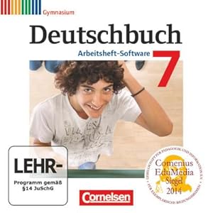 Bild des Verkufers fr Deutschbuch 7. Schuljahr. Gymnasium Allgemeine Ausgabe. bungs-CD-ROM zum Arbeitsheft zum Verkauf von Smartbuy