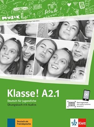 Seller image for Klasse! A2.1. bungsbuch mit Audios online : Deutsch fr Jugendliche for sale by Smartbuy