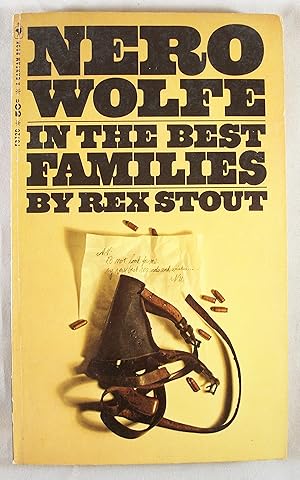 Image du vendeur pour In the Best Families (Nero Wolfe) mis en vente par Baltimore's Best Books