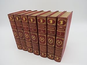 THE MODERN READERS SHAKESPEARE (7 OF 10 VOLUME SET) (LEATHER BOUND)