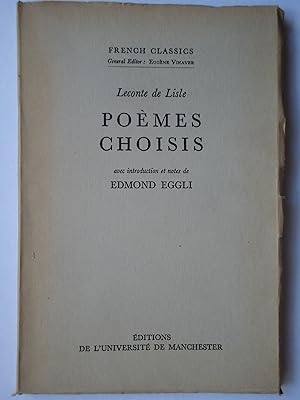 Seller image for POMES CHOISIS. (French Classics) for sale by GfB, the Colchester Bookshop