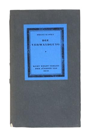 Bild des Verkufers fr Die Verwandlung. (2. Auflage). (= Der jngste Tag, Bd. 22/23). zum Verkauf von Versandantiquariat Wolfgang Friebes