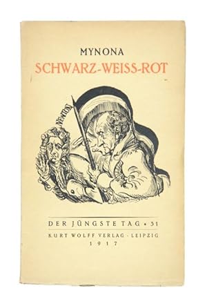 Bild des Verkufers fr Schwarz-Weiss-Rot. Grotesken. (= Der jngste Tag, Bd. 31). zum Verkauf von Versandantiquariat Wolfgang Friebes