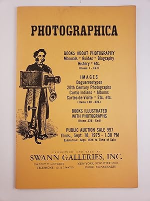 Photographica Sale Number 997 Thursday, September 18th, 1975