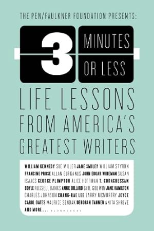 Seller image for 3 Minutes or Less: Life Lessons from America's Greatest Writers by Bloomsbury [Paperback ] for sale by booksXpress