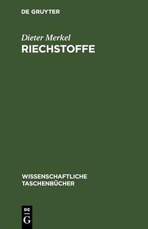 Image du vendeur pour Riechstoffe (German Edition) [Hardcover ] mis en vente par booksXpress