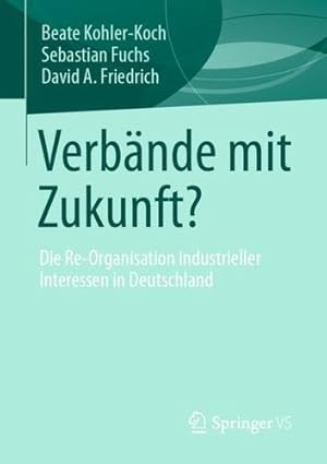 Immagine del venditore per Verb ¤nde mit Zukunft?: Die Re-Organisation industrieller Interessen in Deutschland (German Edition) by Kohler-Koch, Beate, Fuchs, Sebastian, Friedrich, David A. [Paperback ] venduto da booksXpress