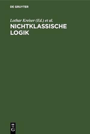 Seller image for Nichtklassische Logik (German Edition) [Hardcover ] for sale by booksXpress