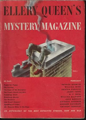 Seller image for ELLERY QUEEN'S Mystery Magazine: February, Feb. 1946 for sale by Books from the Crypt