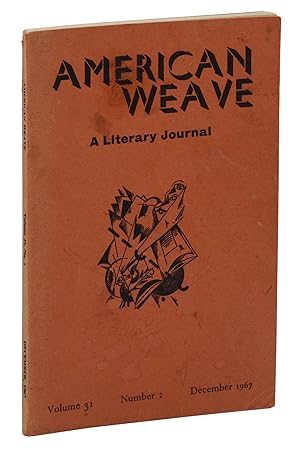 "Alex" and three other poems in American Weave: A Literary Journal. Volume 31, Number 2, December...