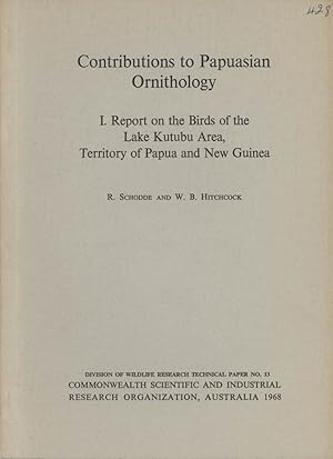 Bild des Verkufers fr Contributions to Papuasian ornithology part one:.Report on the birds of the Lake Kutubu area, Territory of Papua and New Guinea. zum Verkauf von Andrew Isles Natural History Books