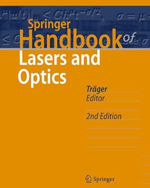 Imagen del vendedor de Springer Handbook of Lasers and Optics (Springer Handbooks) a la venta por AHA-BUCH