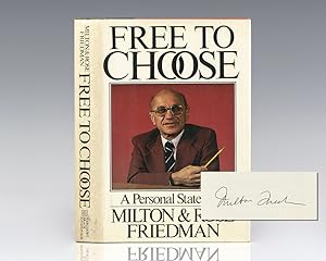 Image du vendeur pour Free To Choose: A Personal Statement. mis en vente par Raptis Rare Books