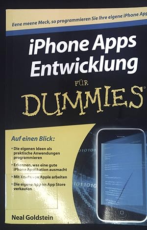 Bild des Verkufers fr iPhone-Apps-Entwicklung fr Dummies. zum Verkauf von books4less (Versandantiquariat Petra Gros GmbH & Co. KG)