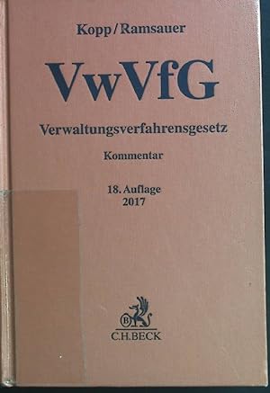 Seller image for Verwaltungsverfahrensgesetz : Kommentar. for sale by books4less (Versandantiquariat Petra Gros GmbH & Co. KG)
